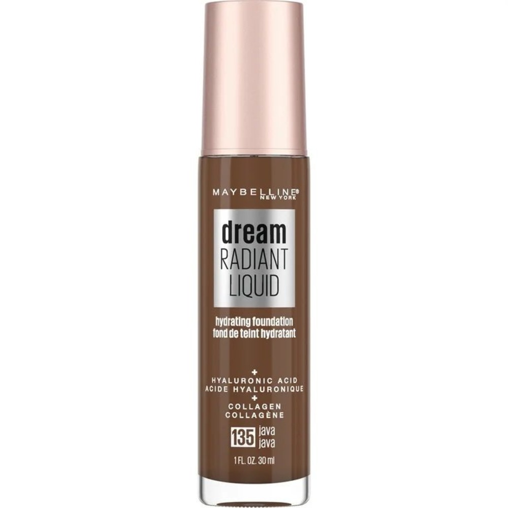 Maybelline Dream Radiant Liquid Foundation‎ 135 Java 1oz New